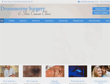 Tablet Screenshot of drummoynesurgery.com.au